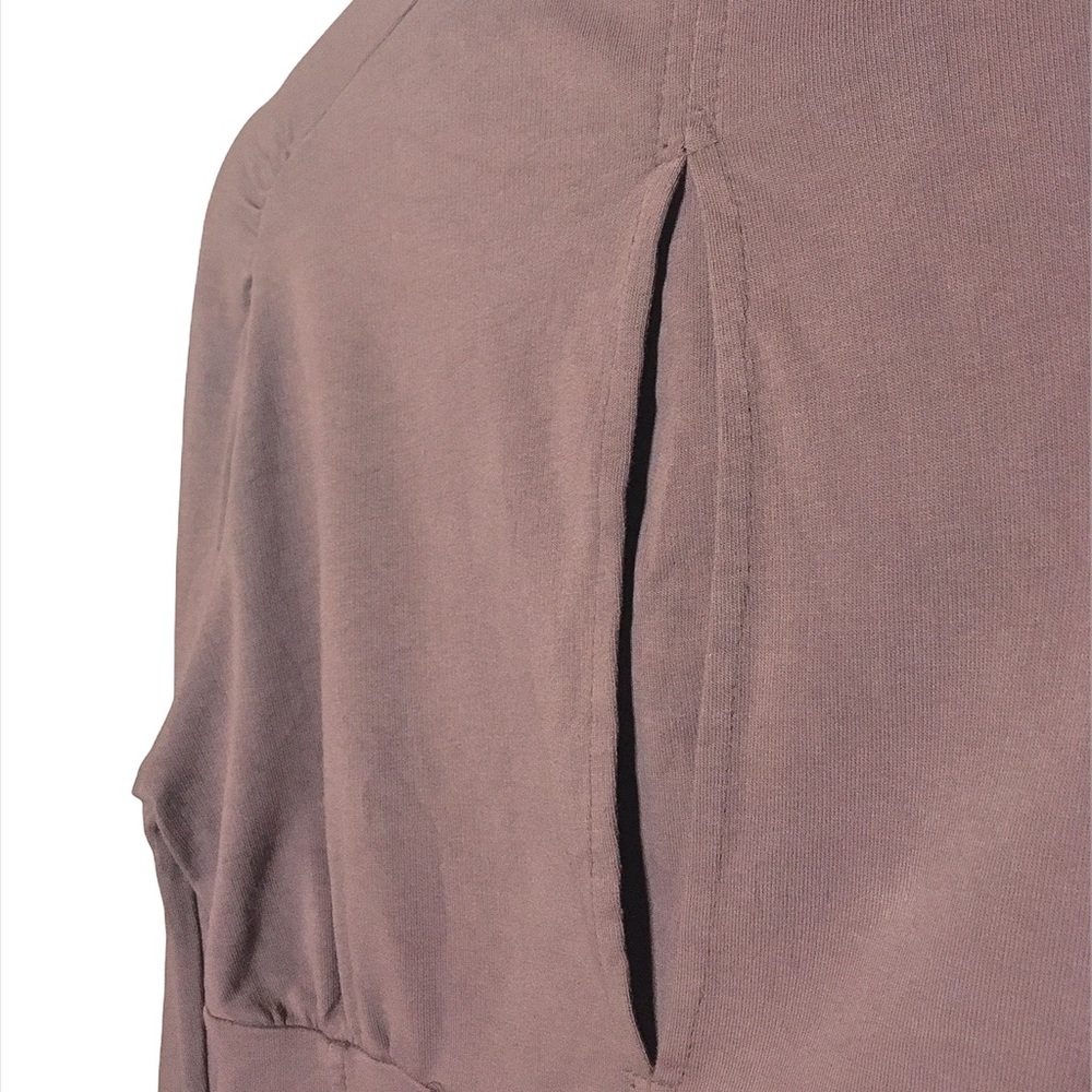 Off-Center Button Jersey Jacket - Picture 7 of 8